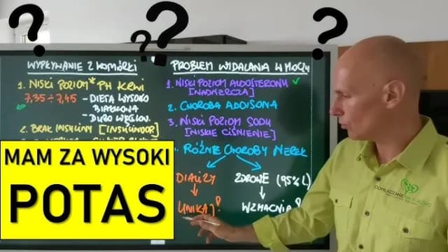 Podwyższony poziom potasu co oznacza i jakie niesie zagrożenia zdrowotne